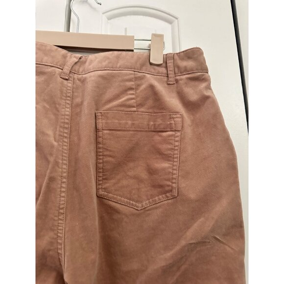Joie khaki velvet cropped jeans with‎ patch pockets NWOT 29 - Picture 6 of 7